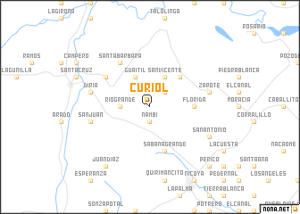 map of Curiol