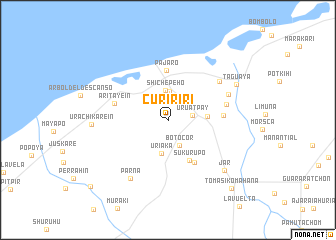 map of Cuririri