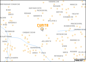 map of Curita