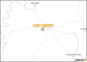 map of Curitibanos