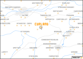map of Curland