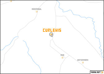 map of Curlewis