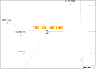 map of Curlew Junction