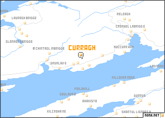 map of Curragh