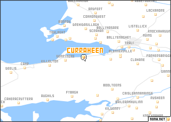 map of Curraheen