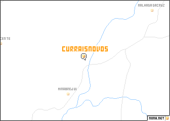 map of Currais Novos