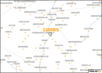 map of Currais