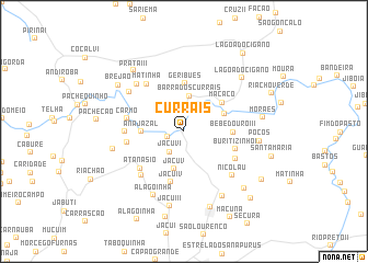 map of Currais