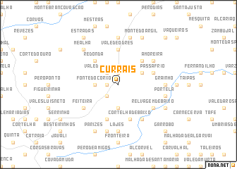 map of Currais