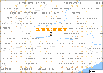 map of Curral da Pedra