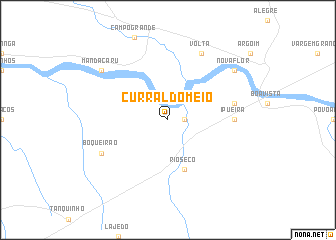 map of Curral do Meio