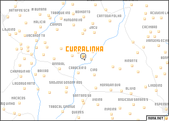 map of Curralinha