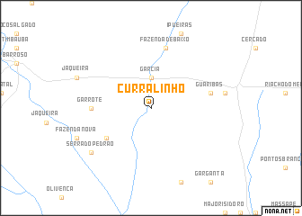 map of Curralinho