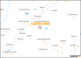 map of Curralinho