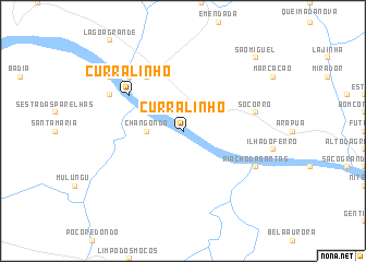 map of Curralinho