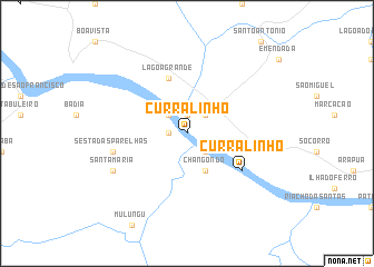 map of Curralinho