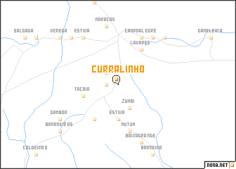 map of Curralinho