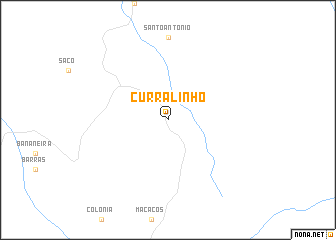 map of Curralinho