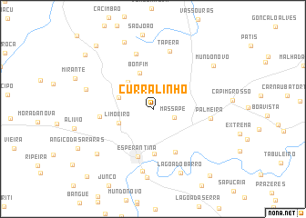 map of Curralinho