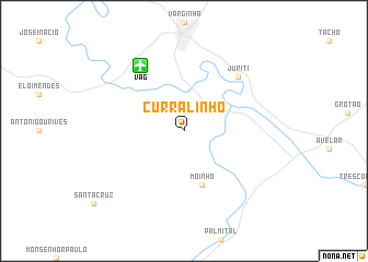 map of Curralinho