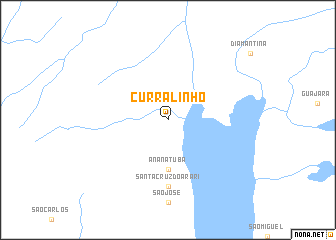 map of Curralinho