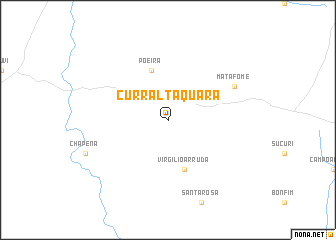 map of Curral Taquara