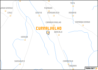 map of Curral Velho