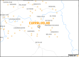 map of Curral Velho