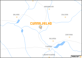 map of Curral Velho