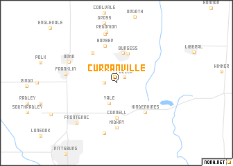 map of Curranville