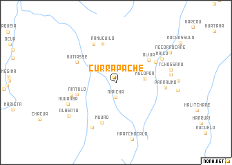 map of Currapache