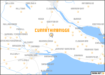 map of Currathir Bridge