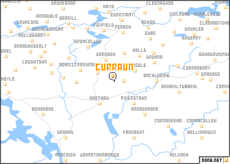 map of Curraun