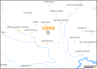 map of Currie