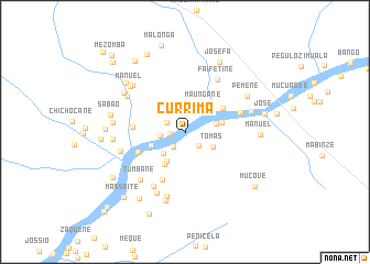 map of Currima