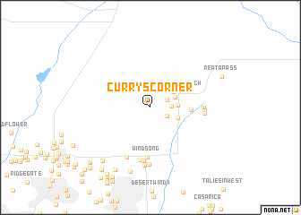 map of Currys Corner