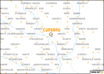 map of Cursaru