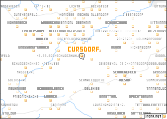 map of Cursdorf