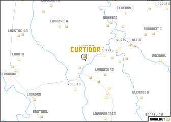 map of Curtidor