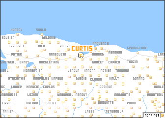 map of Curtis