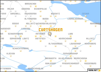 map of Curtshagen