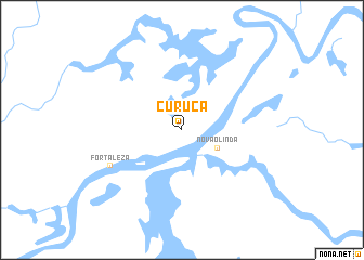map of Curuçá