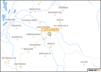 map of Curumaní