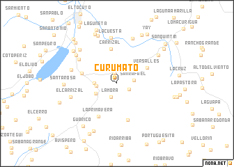 map of Curumato