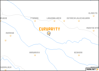map of Curupayty
