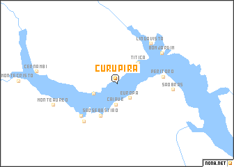 map of Curupira