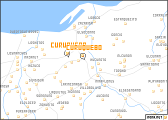 map of Curuquebo