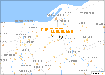 map of Curuquebo