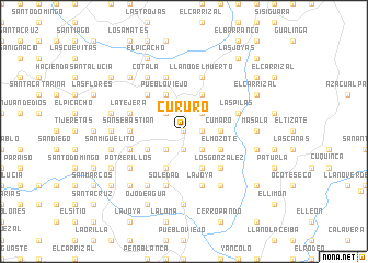 map of Cururo