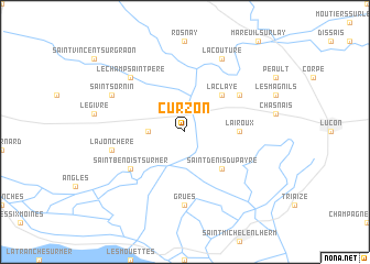 map of Curzon